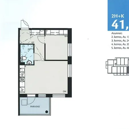 Lejlighed Cosy One Bedroom + Free Private Parking Tampere